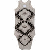 LEXI TANK DRESS ZEBRA LIGHT - Be Mi Los Angeles