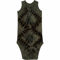 Dark zebra print Lexi Tank Dress by Be Mi Los Angeles, featuring a sleeveless design and relaxed fit.