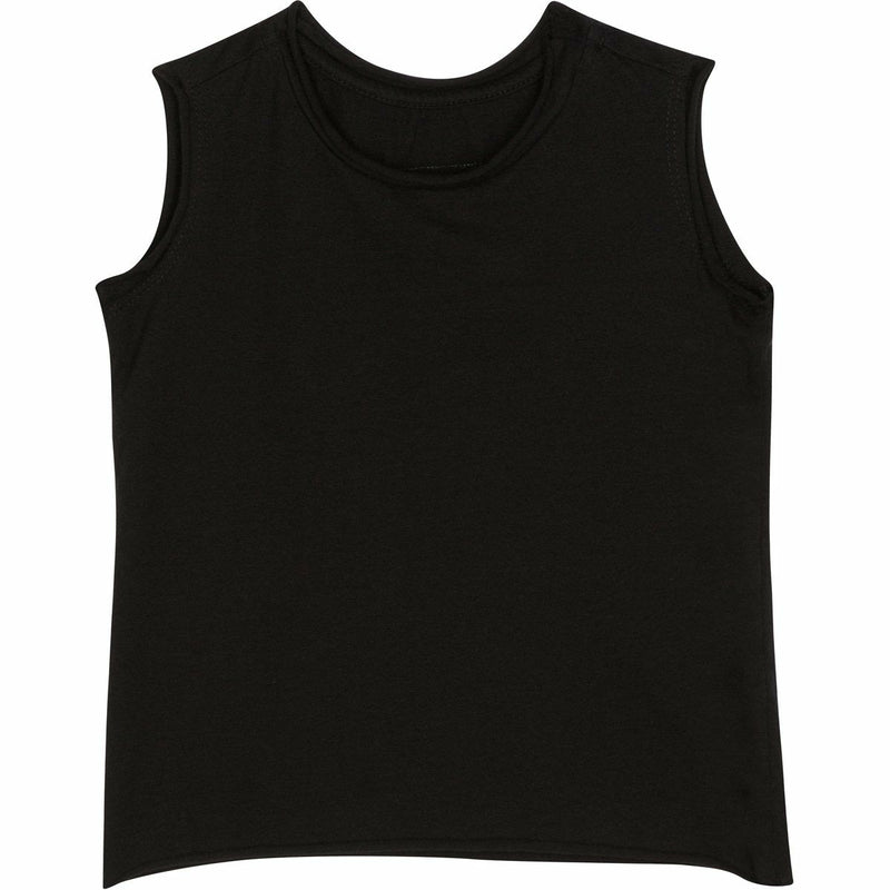 RAW EDGE TANK TOP BLACK - Be Mi Los Angeles