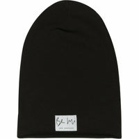Baby organic beanie by Be Mi Los Angeles, soft knit hat for infants in various colors, cozy and gentle for sensitive skin.