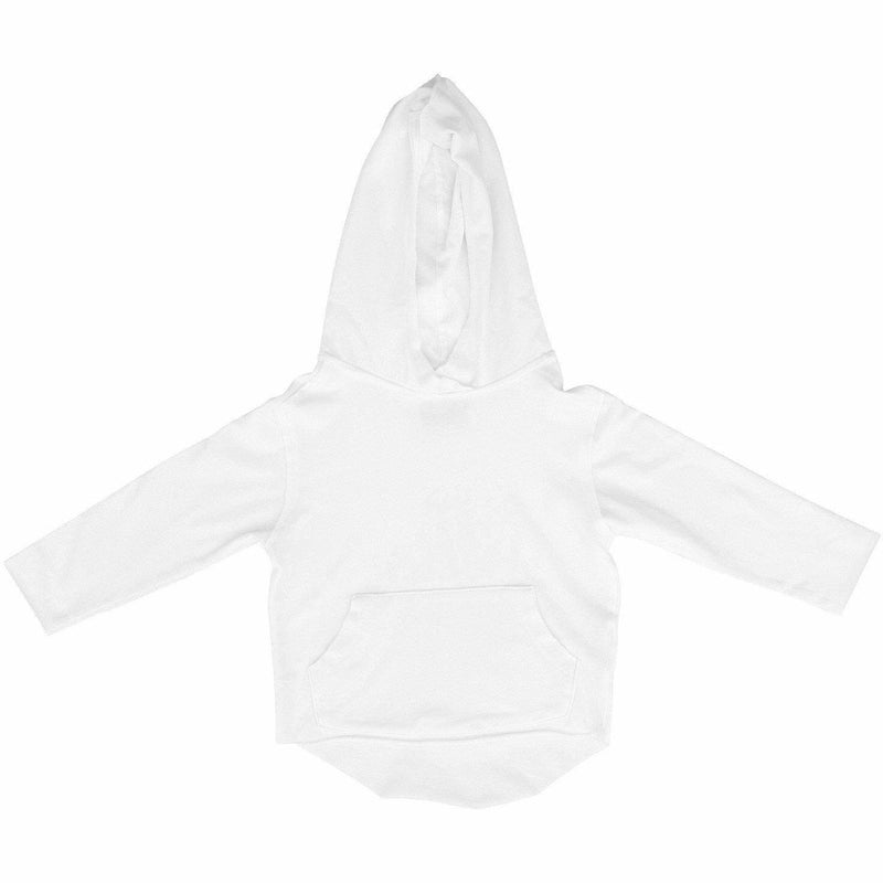 ORGANIC BABY BENJI HOODIE WHITE - Be Mi Los Angeles