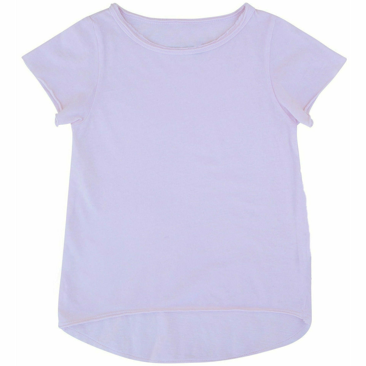 Pink Be Mi Los Angeles Asher Tee with a relaxed fit, featuring a simple crew neckline and soft fabric for everyday wear.