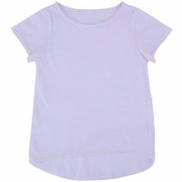 Pink Be Mi Los Angeles Asher Tee with a relaxed fit, featuring a simple crew neckline and soft fabric for everyday wear.