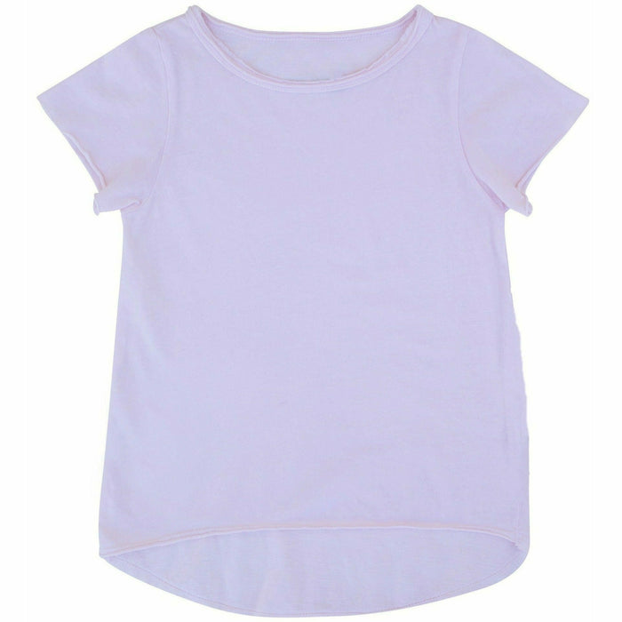 Pink Be Mi Los Angeles Asher Tee with a relaxed fit, featuring a simple crew neckline and soft fabric for everyday wear.