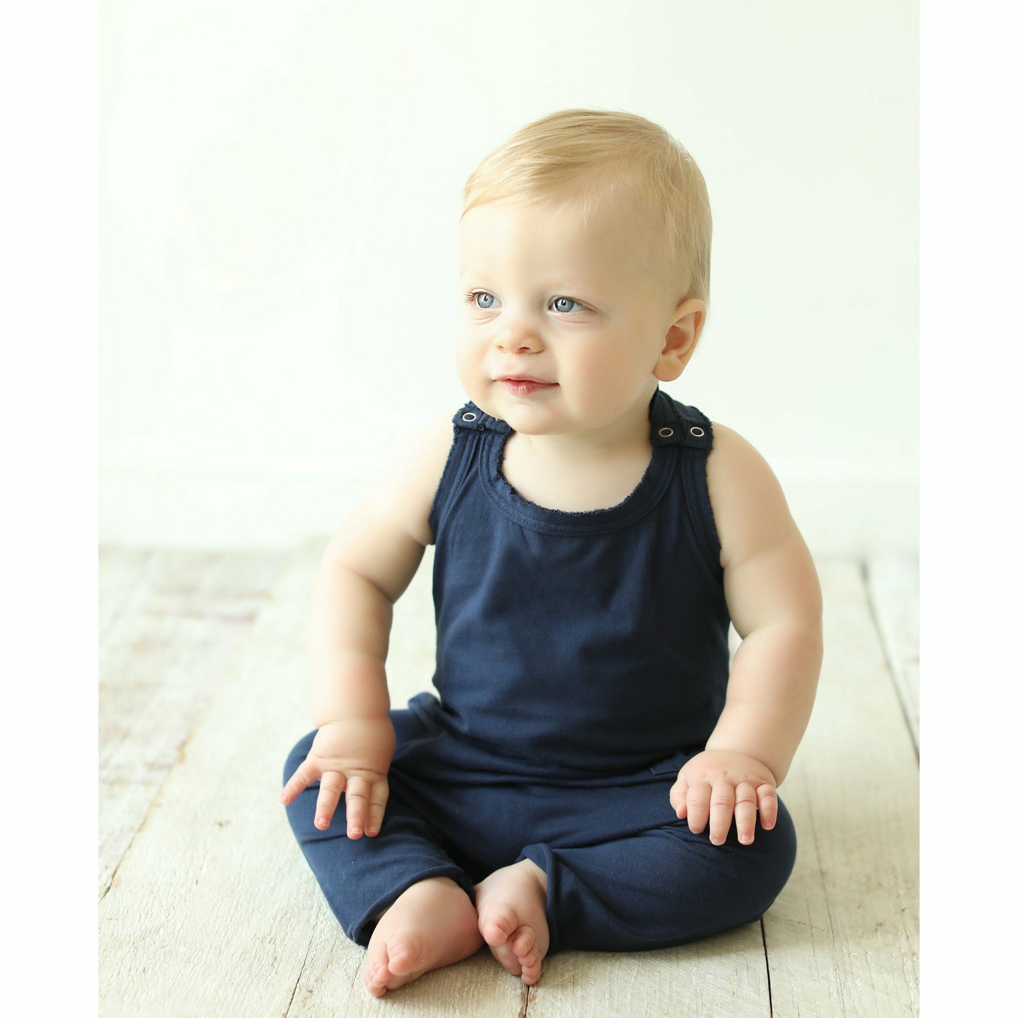 ロンパース・カバーオール house on the hill rompers navy (80) Rompers | House on the Hill