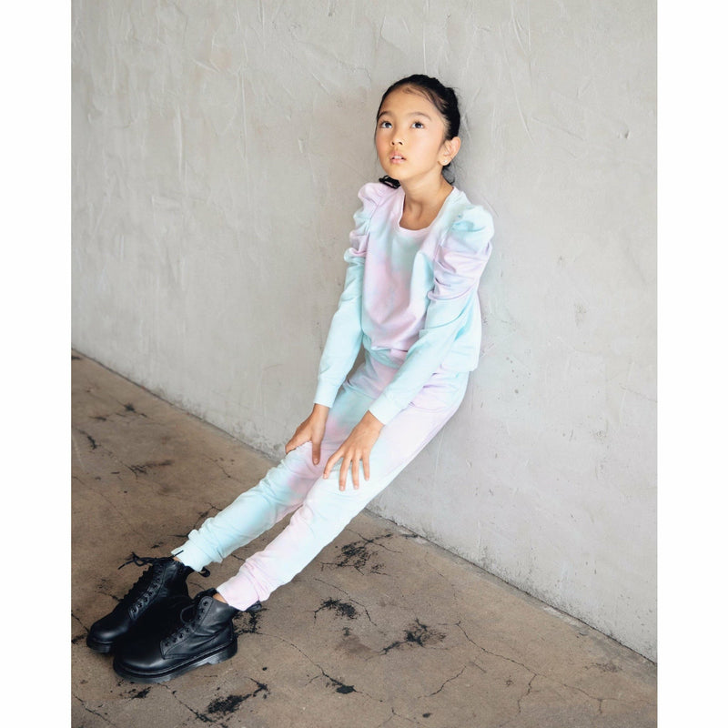 ORGANIC JOLIE TOP COTTON CANDY TIE DYE - Be Mi Los Angeles